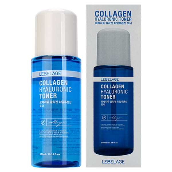 

Тонер Lebelage Collagen Hyaluronic Toner Увлажняющий с коллагеном, 300 мл, 721055