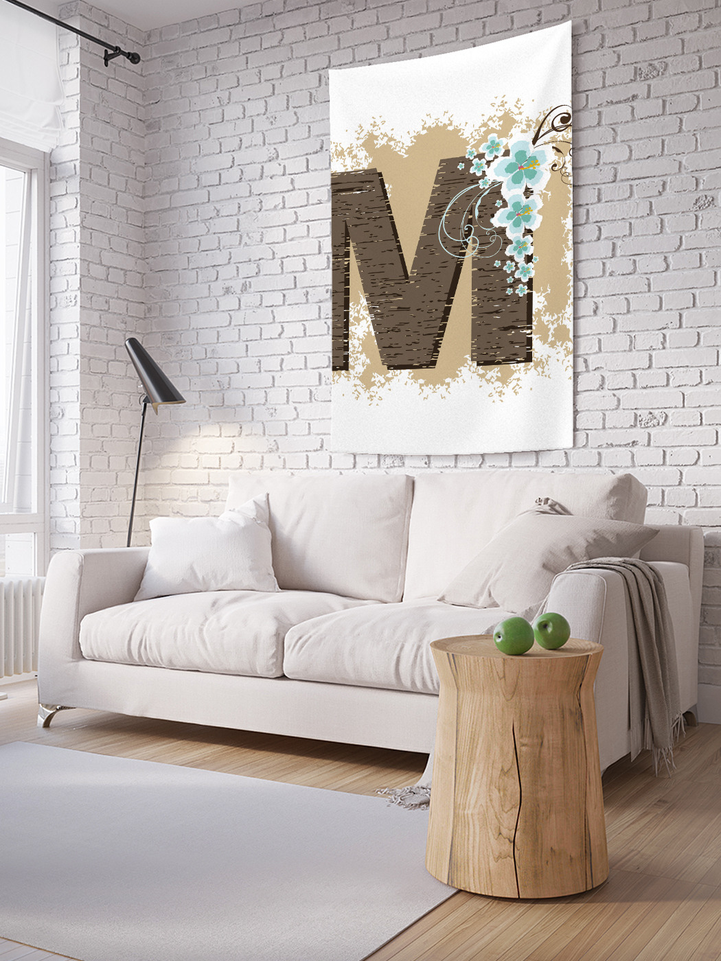 

Вертикальное фотопанно на стену JoyArty Цветочная m 150x200 см, Цветочная m