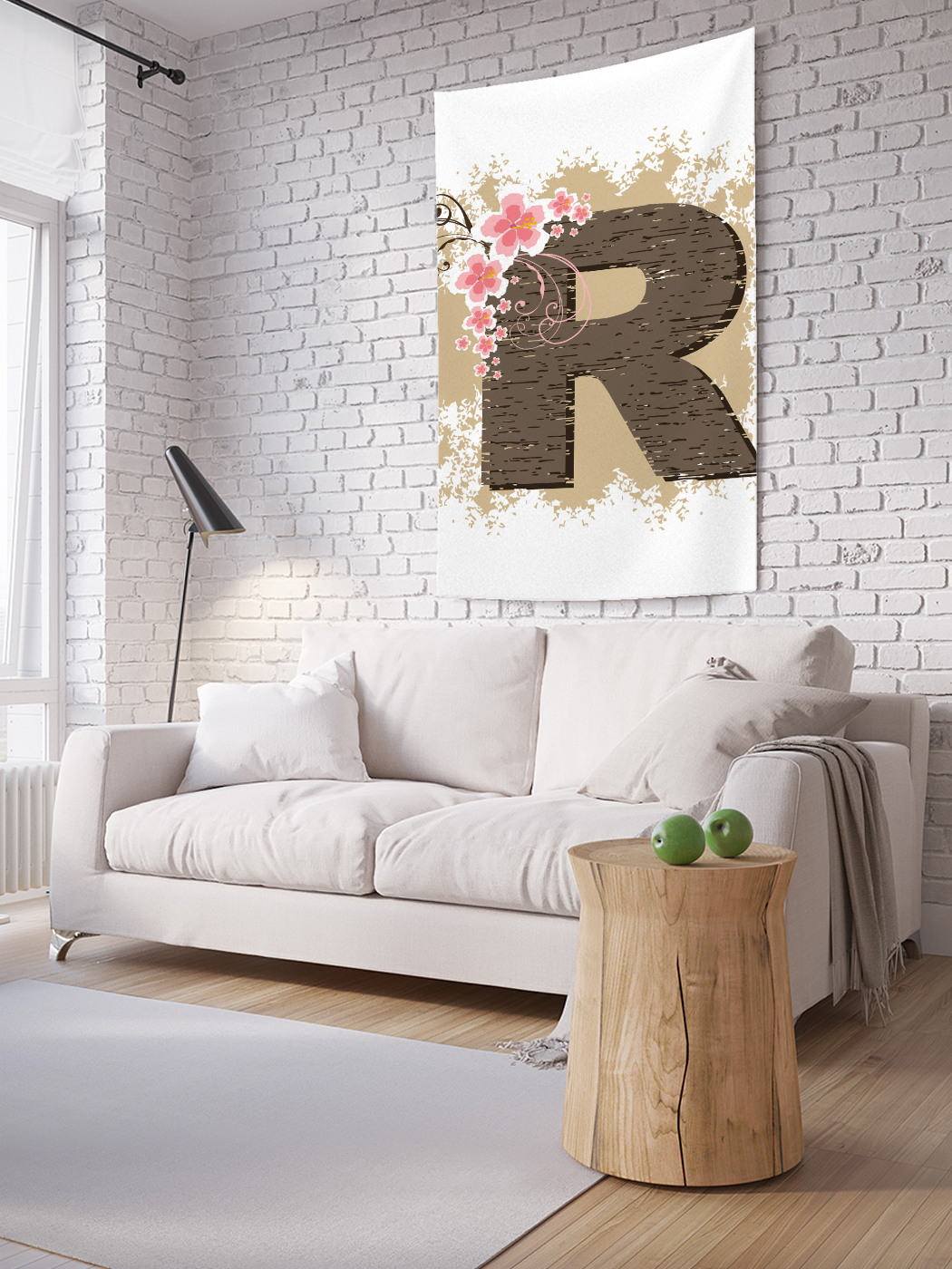 

Вертикальное фотопанно на стену JoyArty Цветочная r 150x200 см, Цветочная r