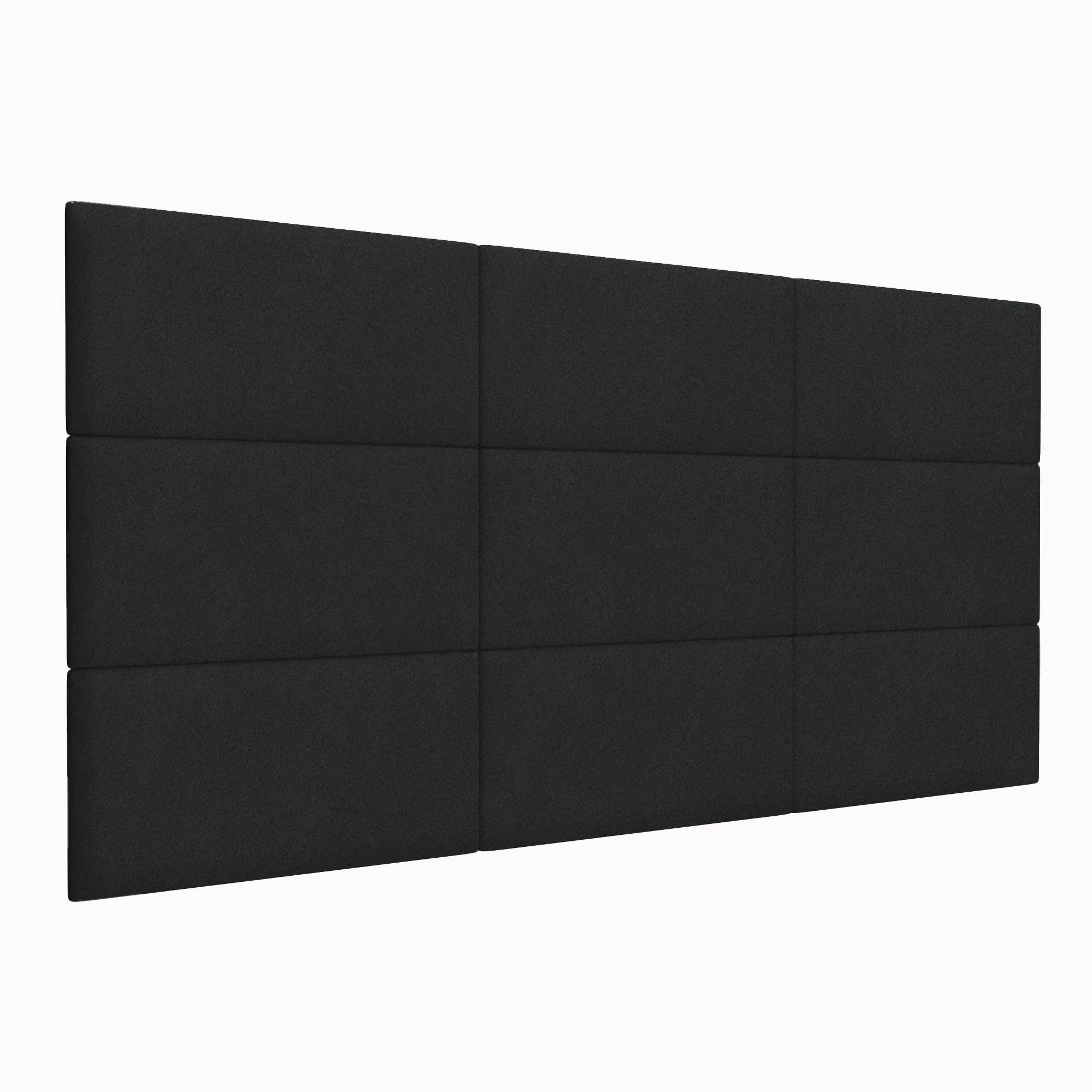 

Прикроватная панель Velour Black 30х60 см 1 шт., Черный, KG193060-1