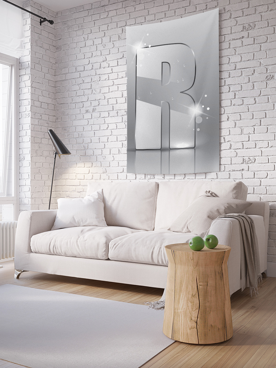 

Вертикальное фотопанно на стену JoyArty Сверкающая r 150x200 см, Сверкающая r