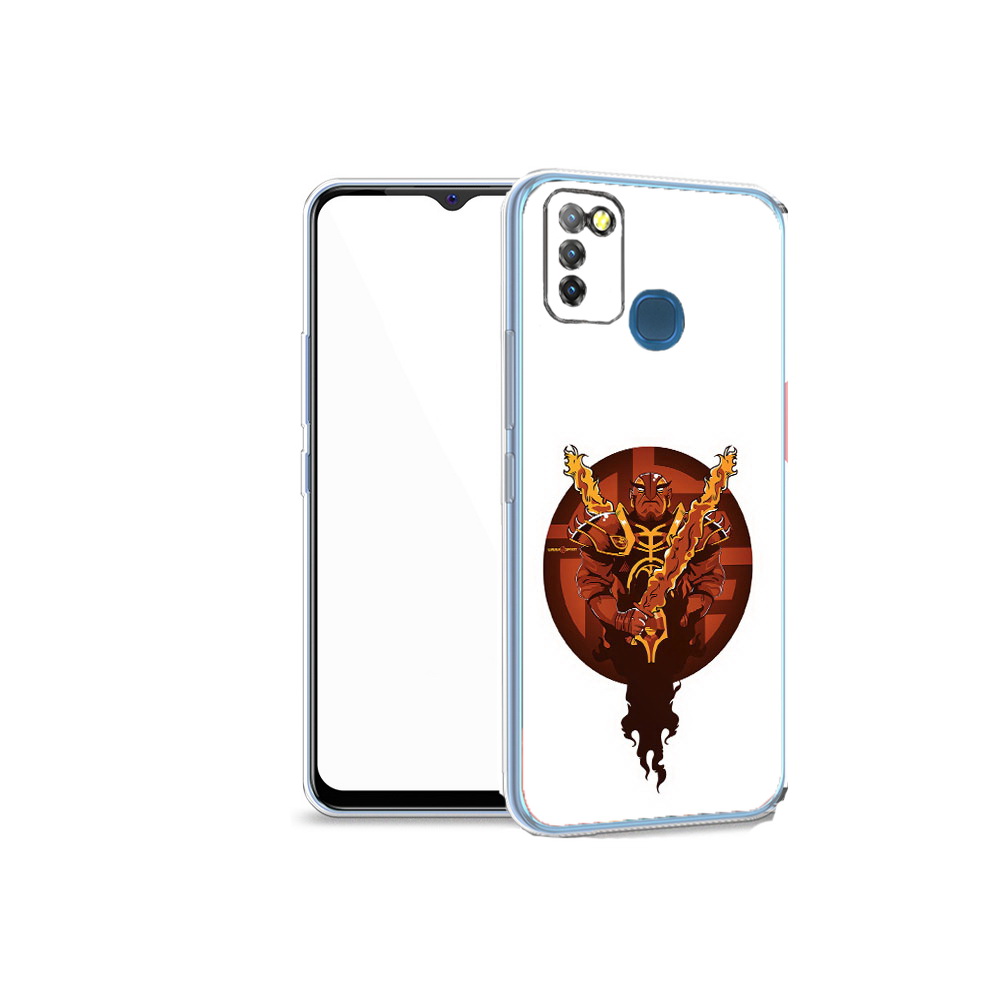 

Чехол MyPads Tocco для Infinix Hot 10 Lite ember spirit, Прозрачный, Tocco