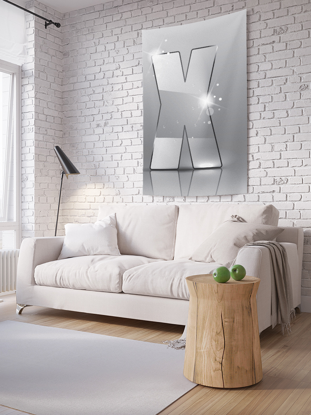

Вертикальное фотопанно на стену JoyArty Сверкающаяx150x200 см, Сверкающая x