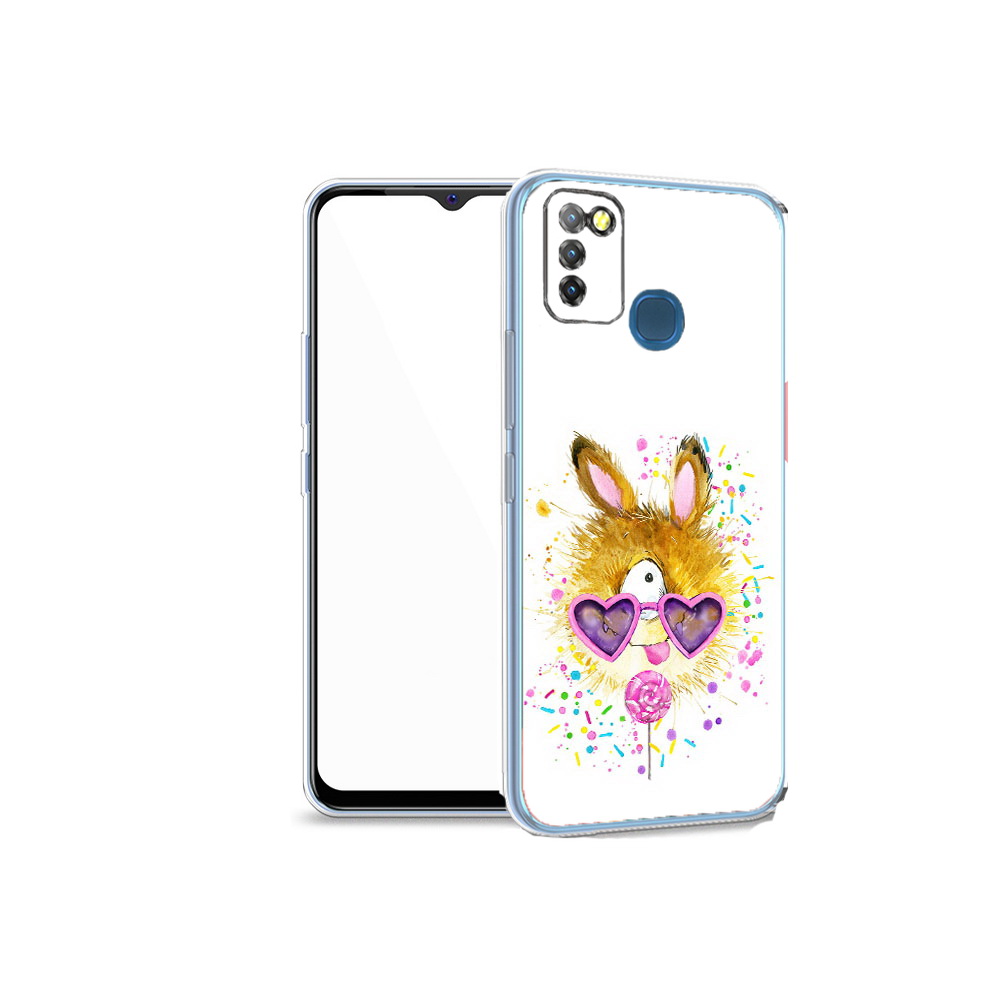 

Чехол MyPads Tocco для Infinix Hot 10 Lite Чупя, Прозрачный, Tocco