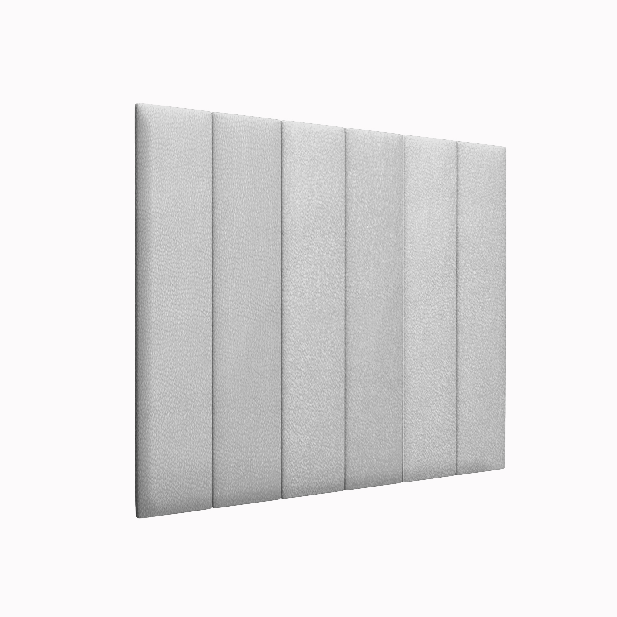 

Прикроватная панель Eco Leather Silver 20х100 см 4 шт., Серебристый, KG21120100-4