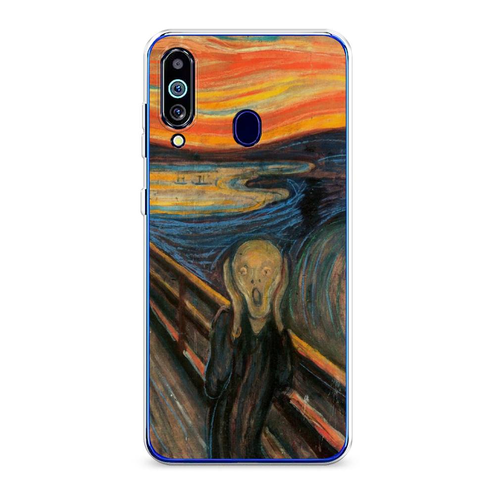 

Чехол Awog на Samsung Galaxy M40/A60 "Крик", Разноцветный, 28750-9