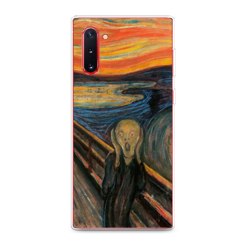 

Чехол Awog на Samsung Galaxy Note 10 "Крик", Разноцветный, 28650-9