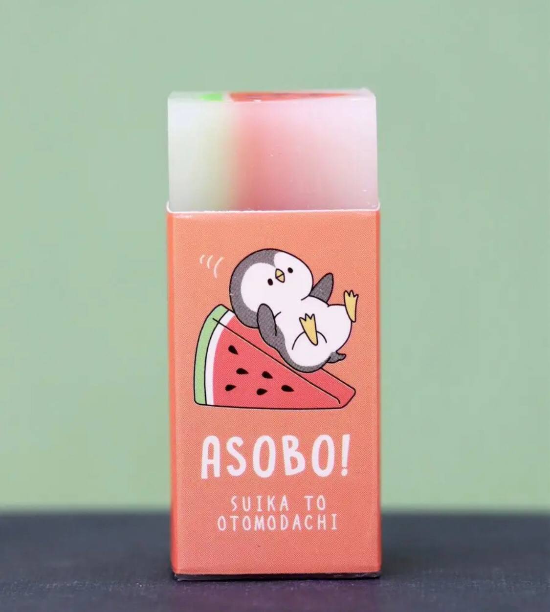 

Ластик канцелярский Asobo 131193, ПВХ, 1 шт, 2x5x7 см, Разноцветный, Ластик