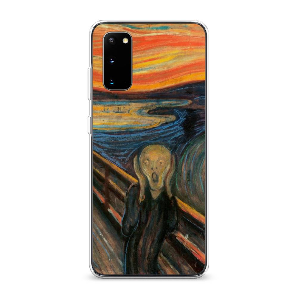 

Чехол Awog на Samsung Galaxy S20 "Крик", Разноцветный, 29250-9