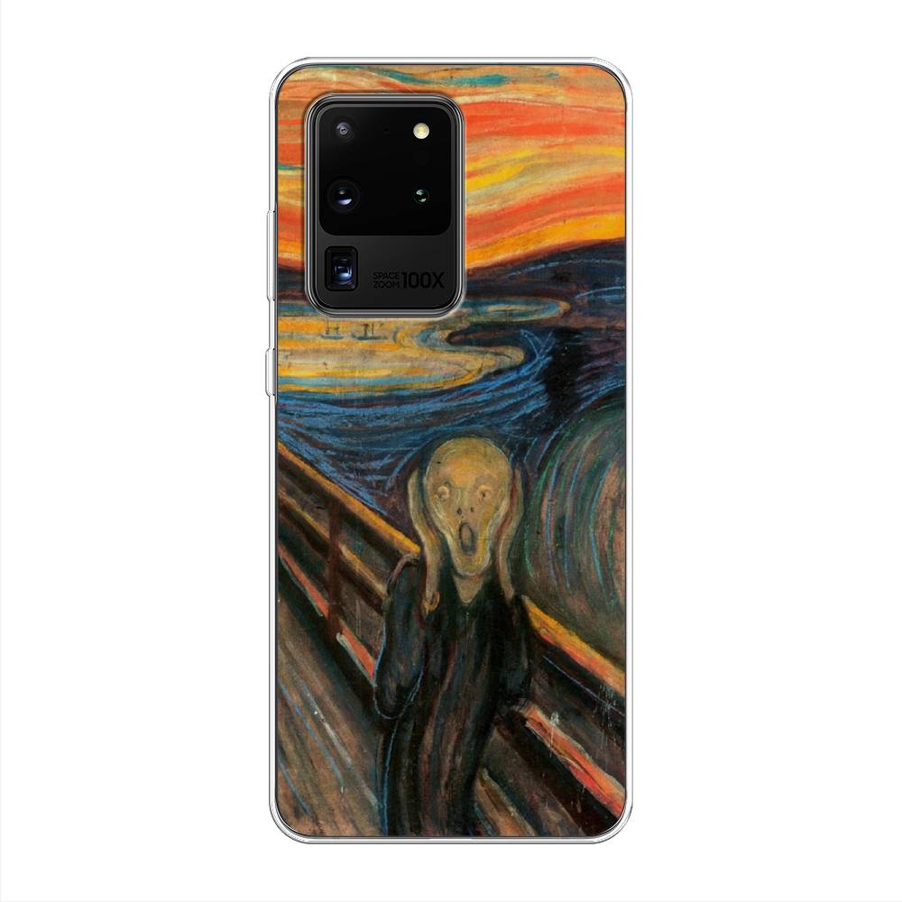 

Чехол Awog на Samsung Galaxy S20 Ultra "Крик", Разноцветный, 29450-9
