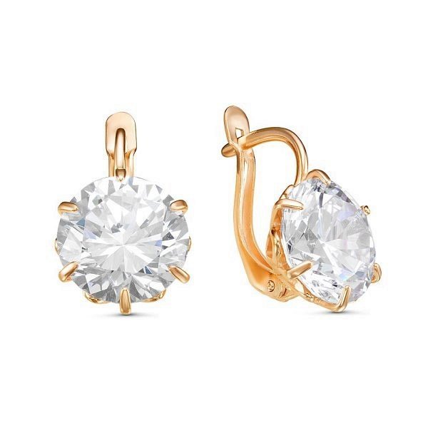 

Серьги из серебра TEO MAORI 833810119, фианит, 833810119