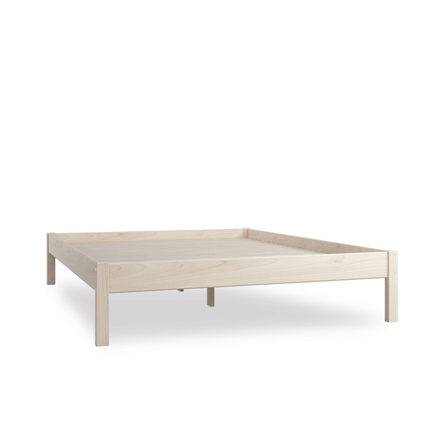 

Кровать деревянная Hansales 200x200 см из массива берёзы, Зеленый, RLBED1HBPR200_200_Back