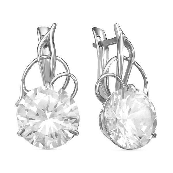 

Серьги из серебра TEO MAORI 833810530Д, фианит, 833810530Д