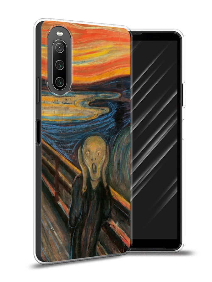 

Чехол Awog на Sony Xperia 10 IV "Крик", Разноцветный, 55250-9