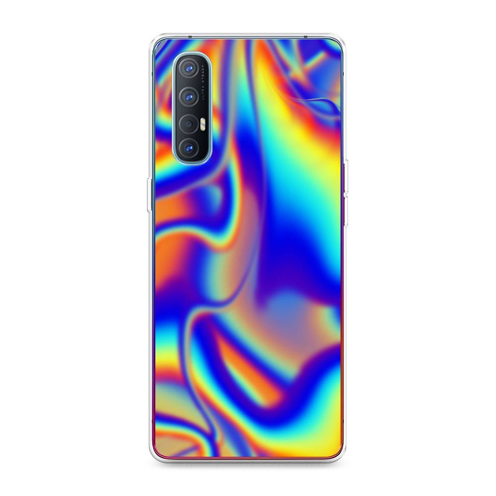 

Чехол для Oppo Reno 3 Pro "Яркая голограмма", Разноцветный, 252550-3