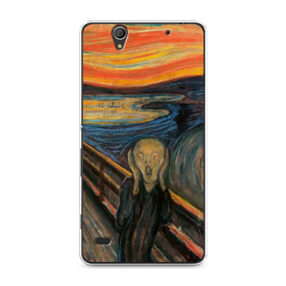 

Чехол Awog на Sony Xperia C4 "Крик", Разноцветный, 52650-9