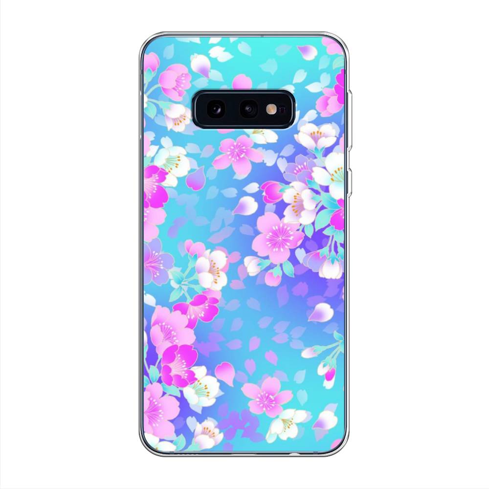 

Чехол Awog на Samsung Galaxy S10E "Яблоневые цветы", Разноцветный, 27250-8