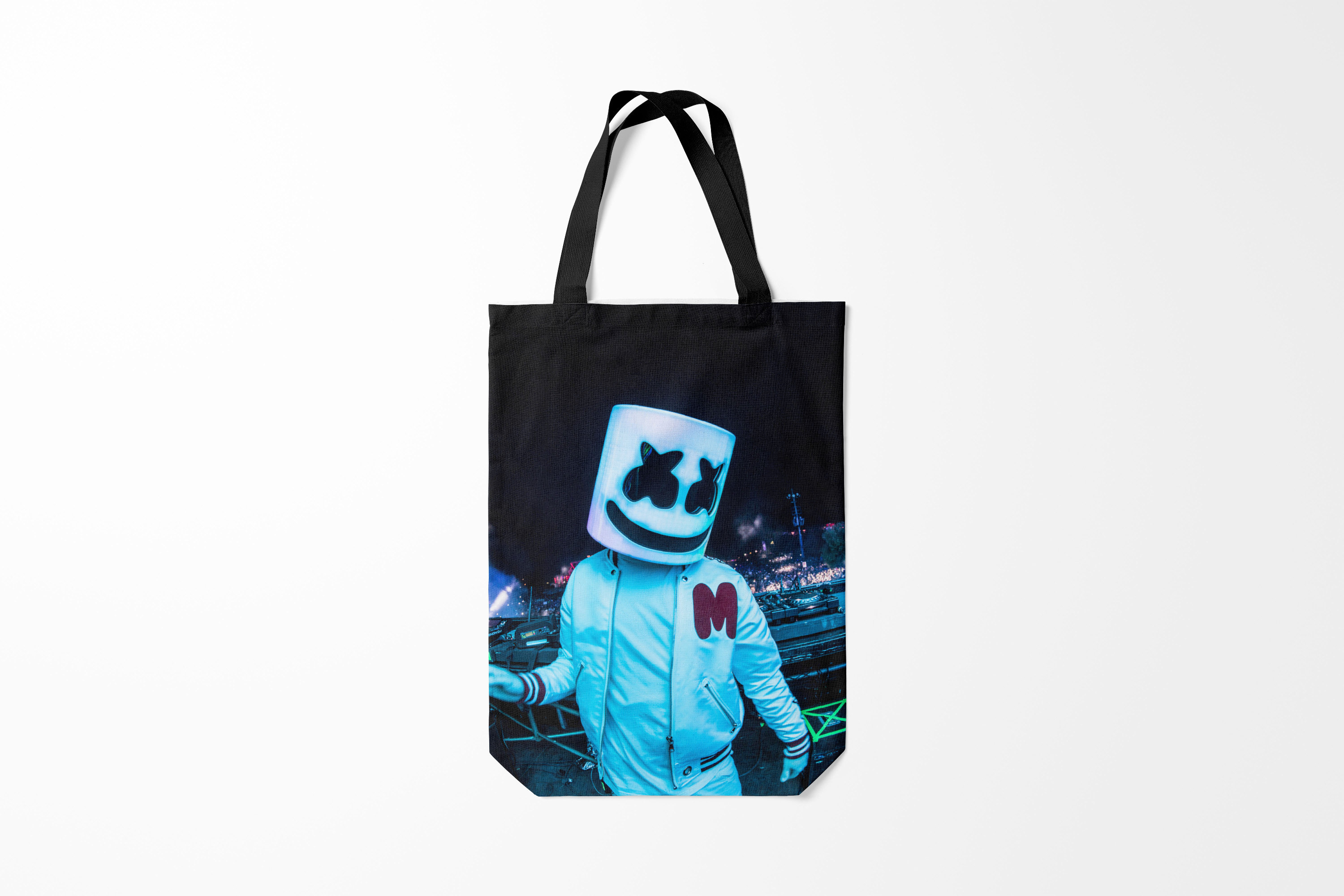 

Сумка шoппер унисекс Burnettie Клубная MARSHMELLO, черный, Клубная MARSHMELLO