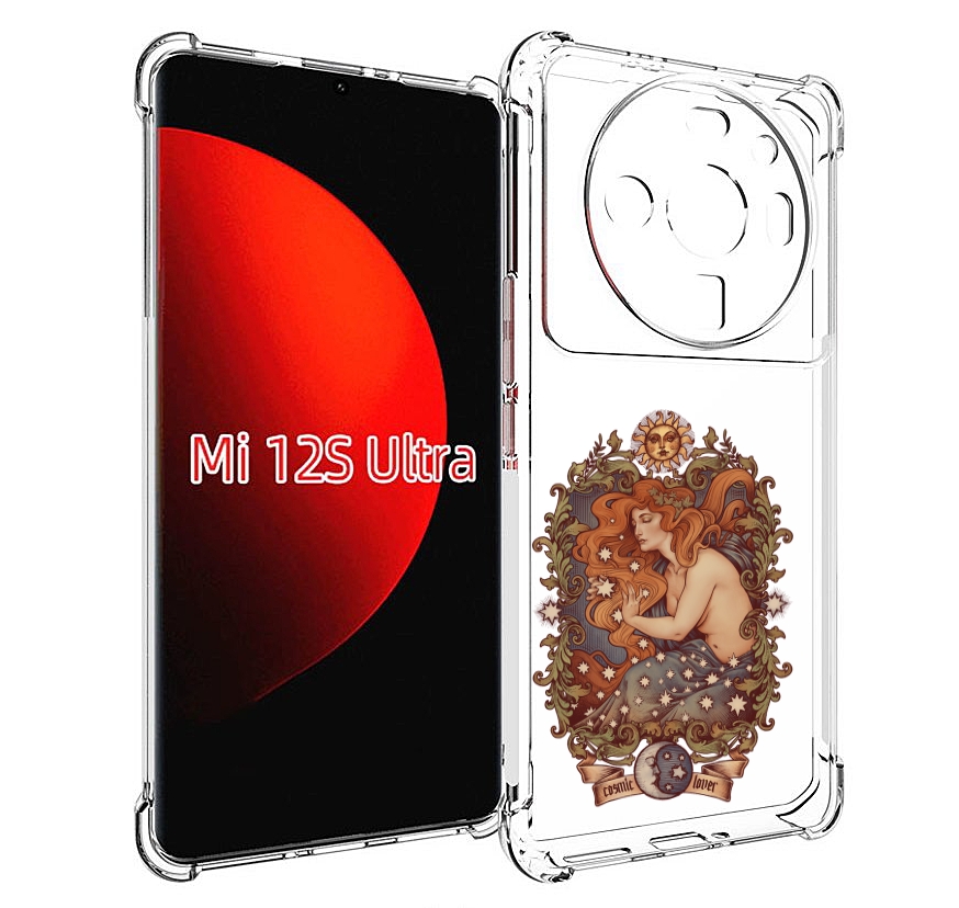 

Чехол MyPads звездная девушка абстракция для Xiaomi 12S Ultra, Прозрачный, Tocco