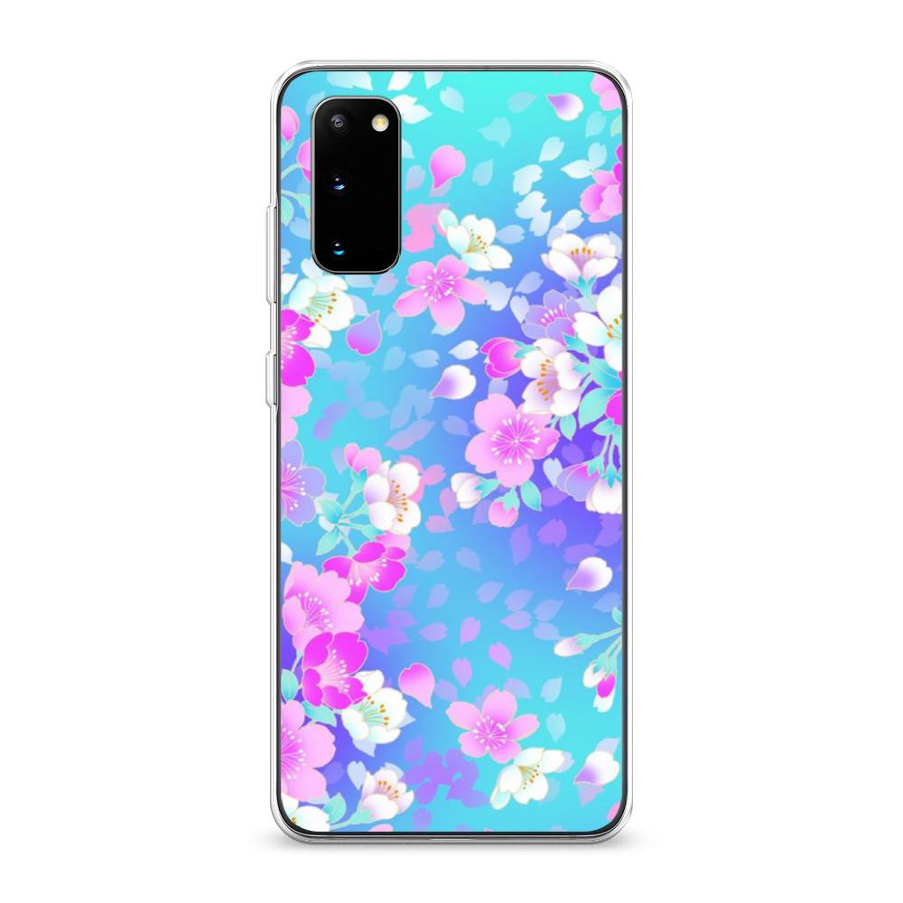 

Чехол Awog на Samsung Galaxy S20 "Яблоневые цветы", Разноцветный, 29250-8