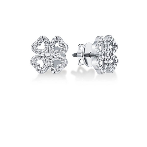 

Серьги из серебра TEO MAORI 83457.1, фианит, 83457.1