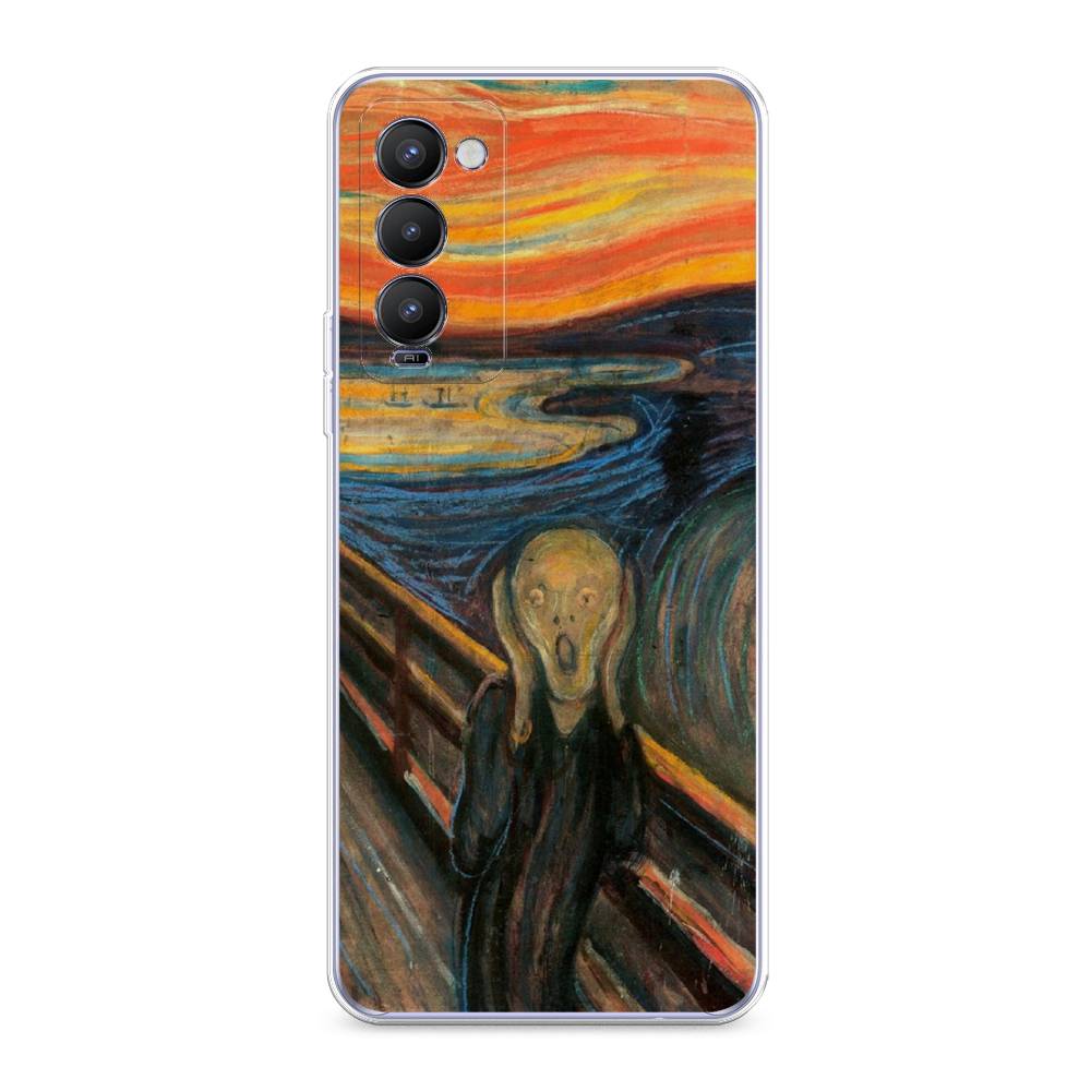 

Чехол Awog на Tecno Camon 18/18T "Крик", Разноцветный, 300950-9
