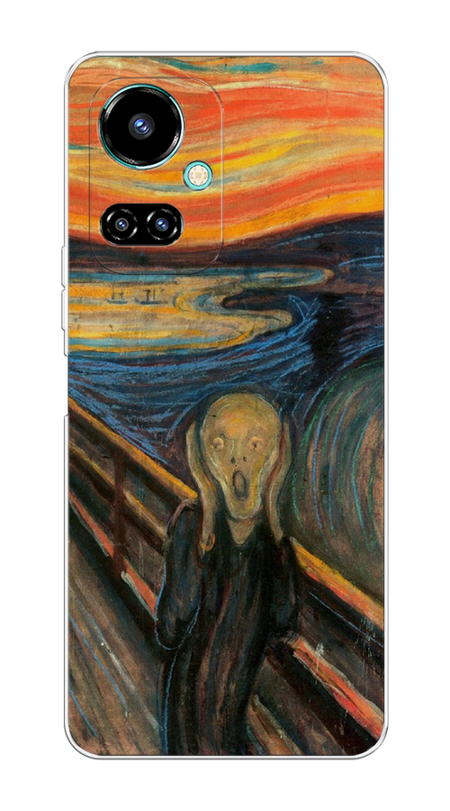 

Чехол Awog на Tecno Camon 19/19 Pro 4G "Крик", Разноцветный, 302250-9