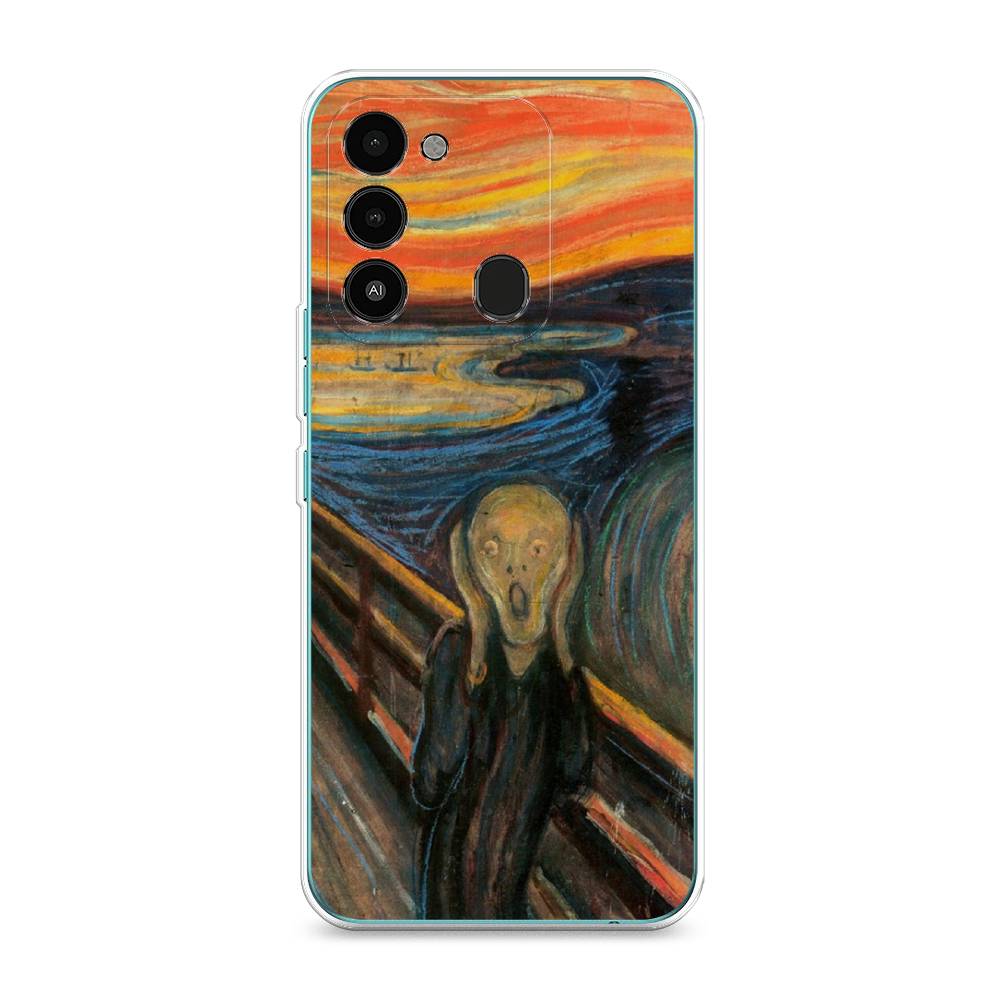 

Чехол Awog на Tecno Spark Go 2022/8С/9 "Крик", Разноцветный, 301350-9