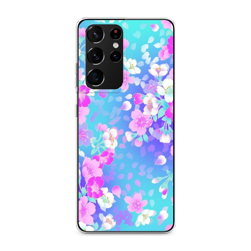 

Чехол Awog на Samsung Galaxy S21 Ultra / Самсунг S21 Ultra "Яблоневые цветы", Разноцветный, 2102250-8