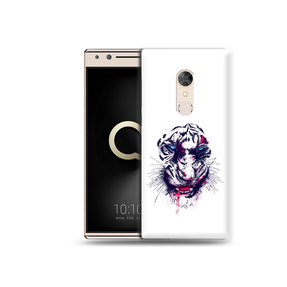 

Чехол MyPads Tocco для Alcatel 5 безумный тигр (PT110913.675.228), Прозрачный, Tocco