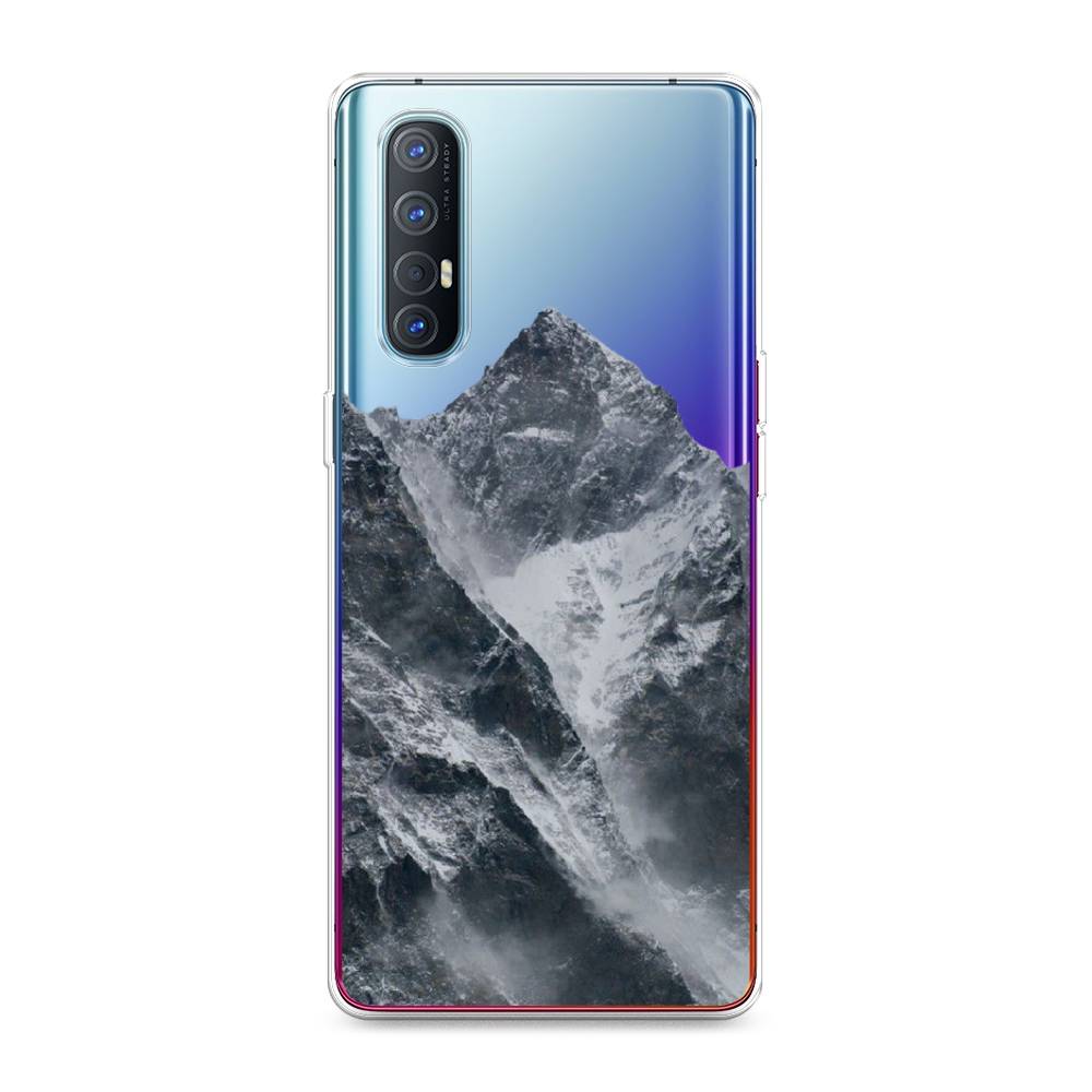 

Чехол на Oppo Reno 3 Pro "Горы арт 4", Серый;бежевый, 252550-2