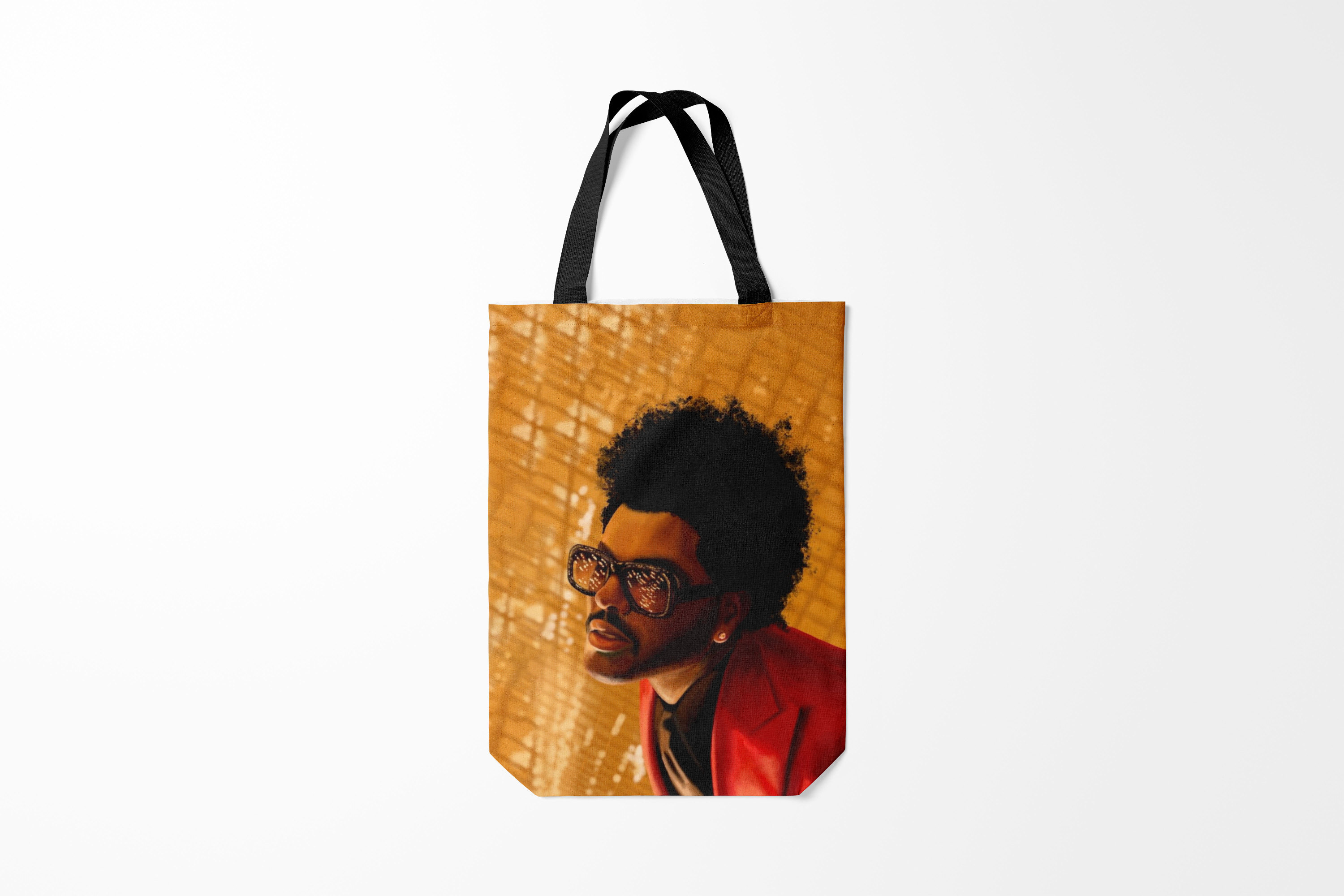 

Сумка шoппер унисекс Burnettie The Weeknd After Hours, оранжевый, The Weeknd After Hours