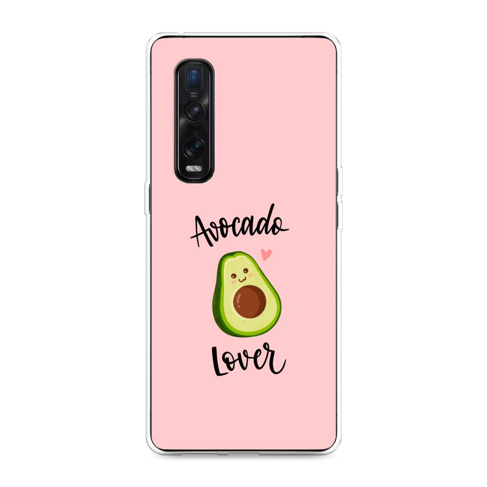 

Чехол для Oppo Find X2 Pro "Avocado lover", Розовый;зеленый, 253350-6