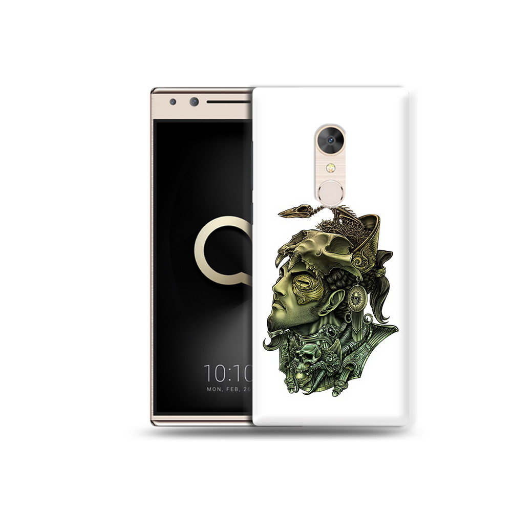 

Чехол MyPads Tocco для Alcatel 5 бронзовый воин (PT110913.675.248), Прозрачный, Tocco