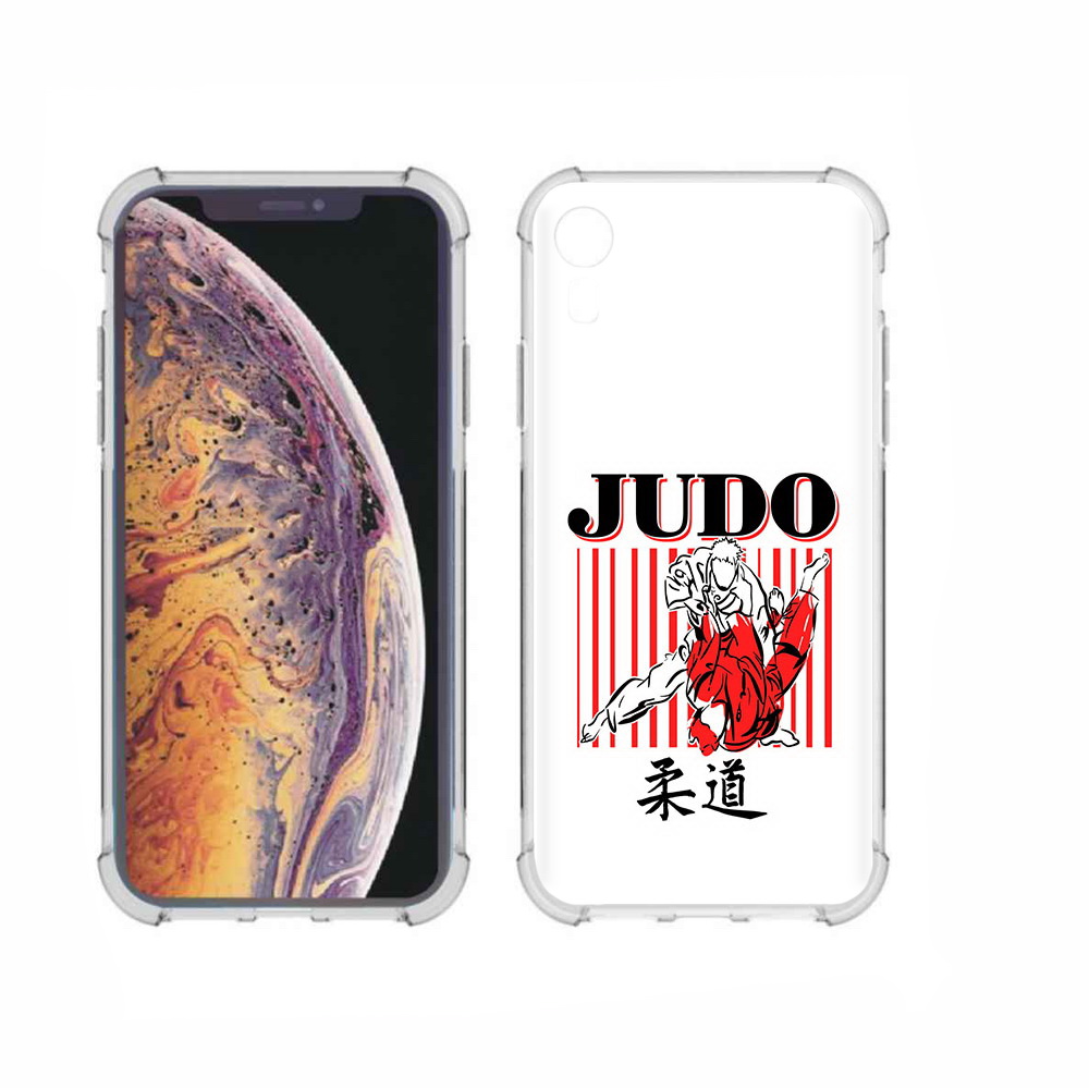 

Чехол MyPads Tocco для Apple iPhone XR Дзюдо, Прозрачный, Tocco