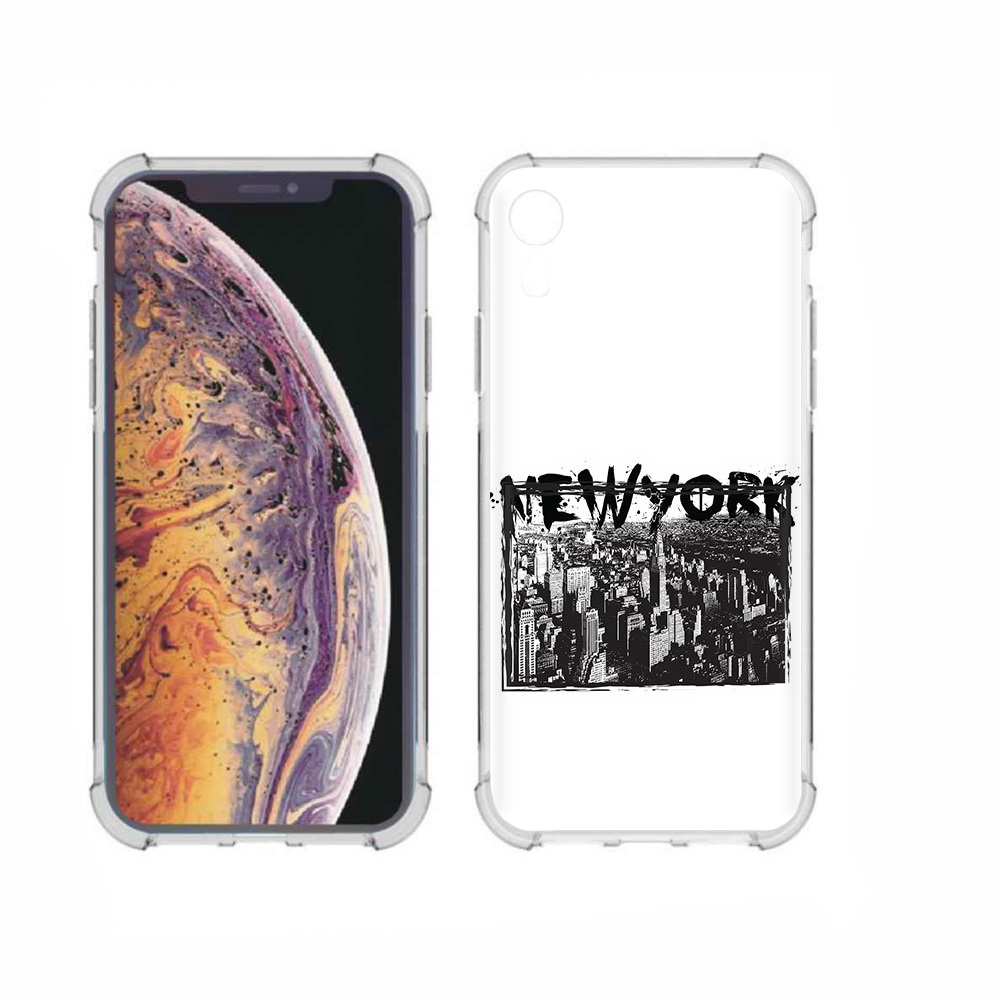 

Чехол MyPads Tocco для Apple iPhone XR че, Прозрачный, Tocco