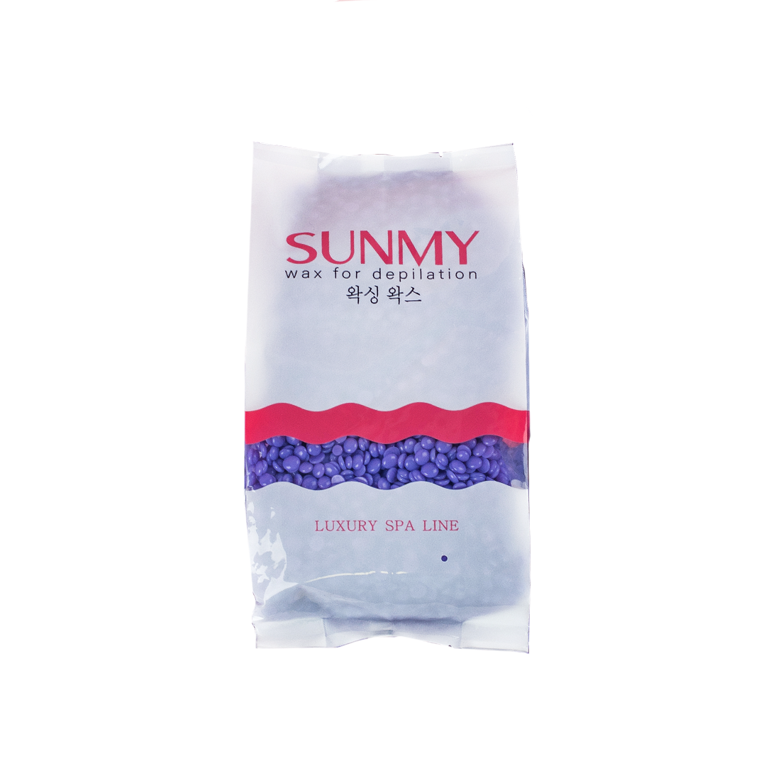 

Воск синтетический полимерный в гранулах SunMy Лаванда 800 г, 21SM048
