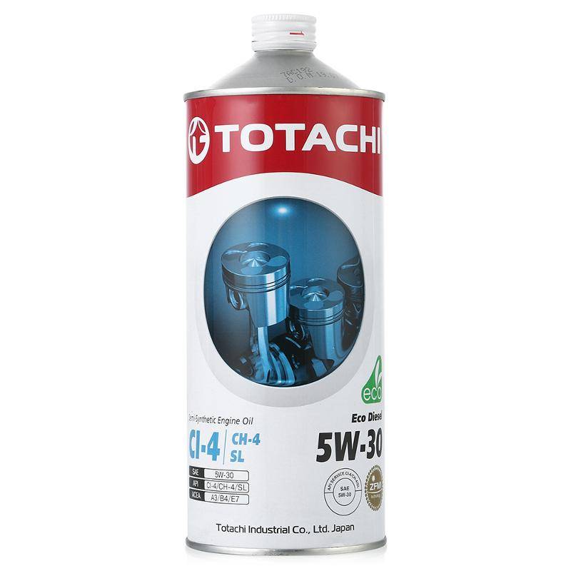 

Моторное масло TOTACHI полусинтетическое 5W30 Eco Diesel Ci-4/Sl 1л