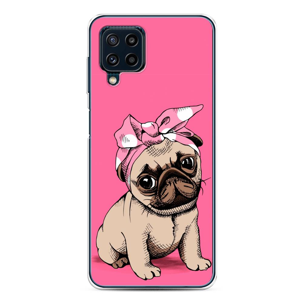 

Чехол Awog на Samsung Galaxy M32 / Самсунг M32 "Dog Pin-Up", Разноцветный, 2103550-2