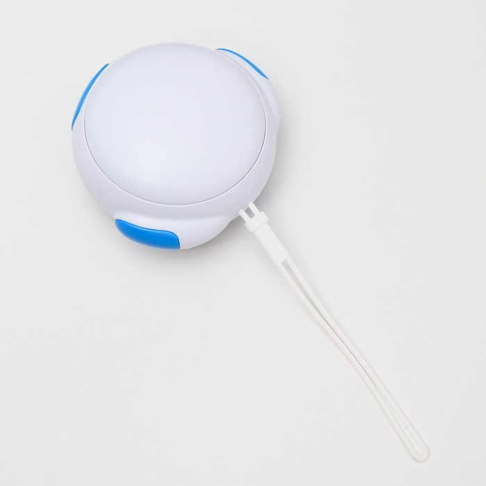

Ночник Risalux с грелкой для рук Космонавт LED USB бело-синий