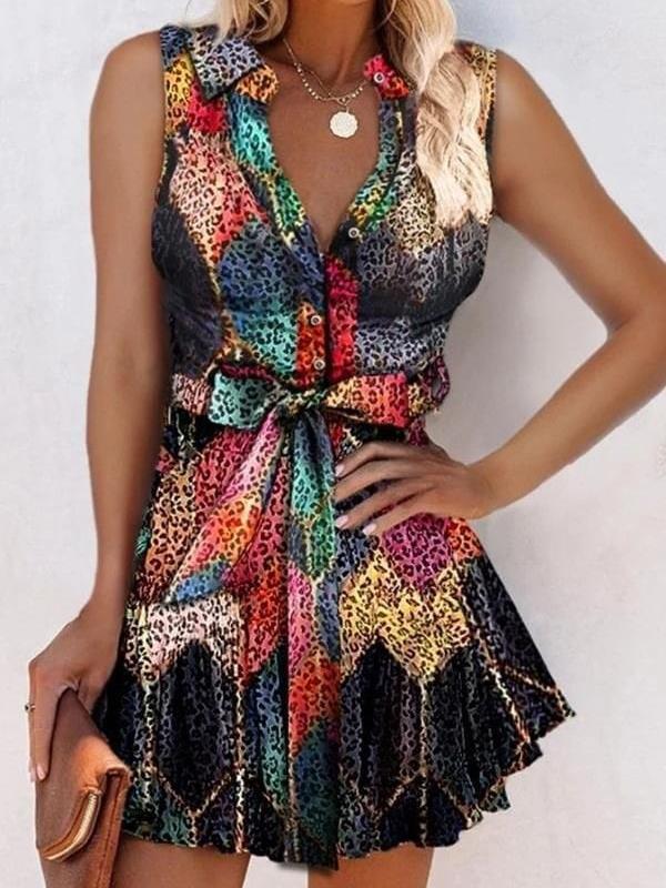 

Платье женское HAVENS ST04421 разноцветное 2XL-3XL (доставка из-за рубежа), ST04421