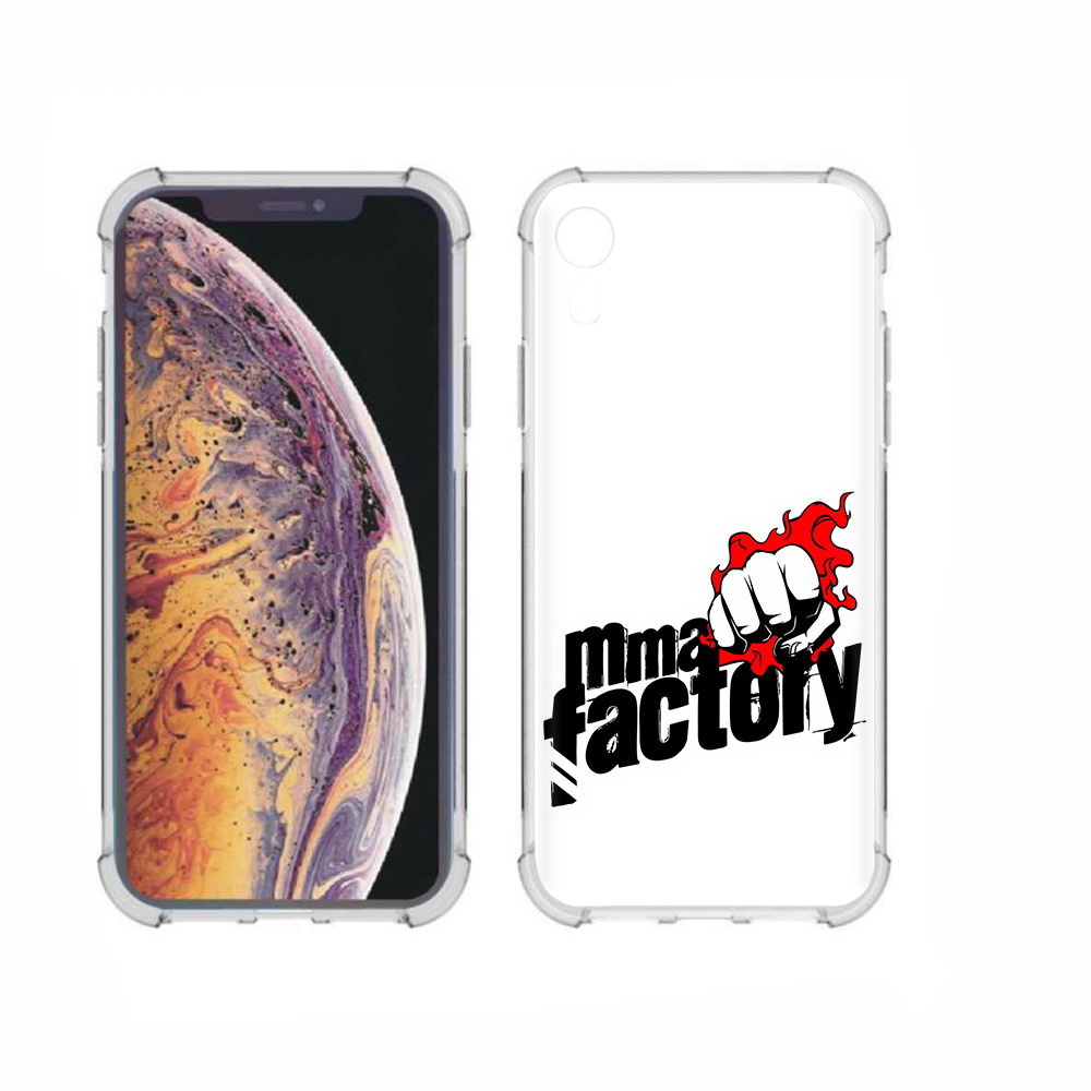 

Чехол MyPads Tocco для Apple iPhone XR Единоборства ММА, Прозрачный, Tocco