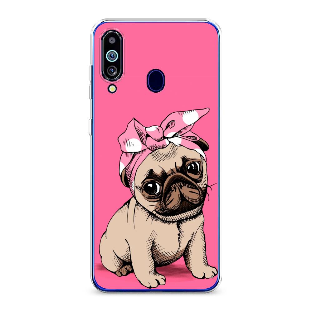 

Чехол Awog на Samsung Galaxy M40/A60 "Dog Pin-Up", Разноцветный, 28750-2