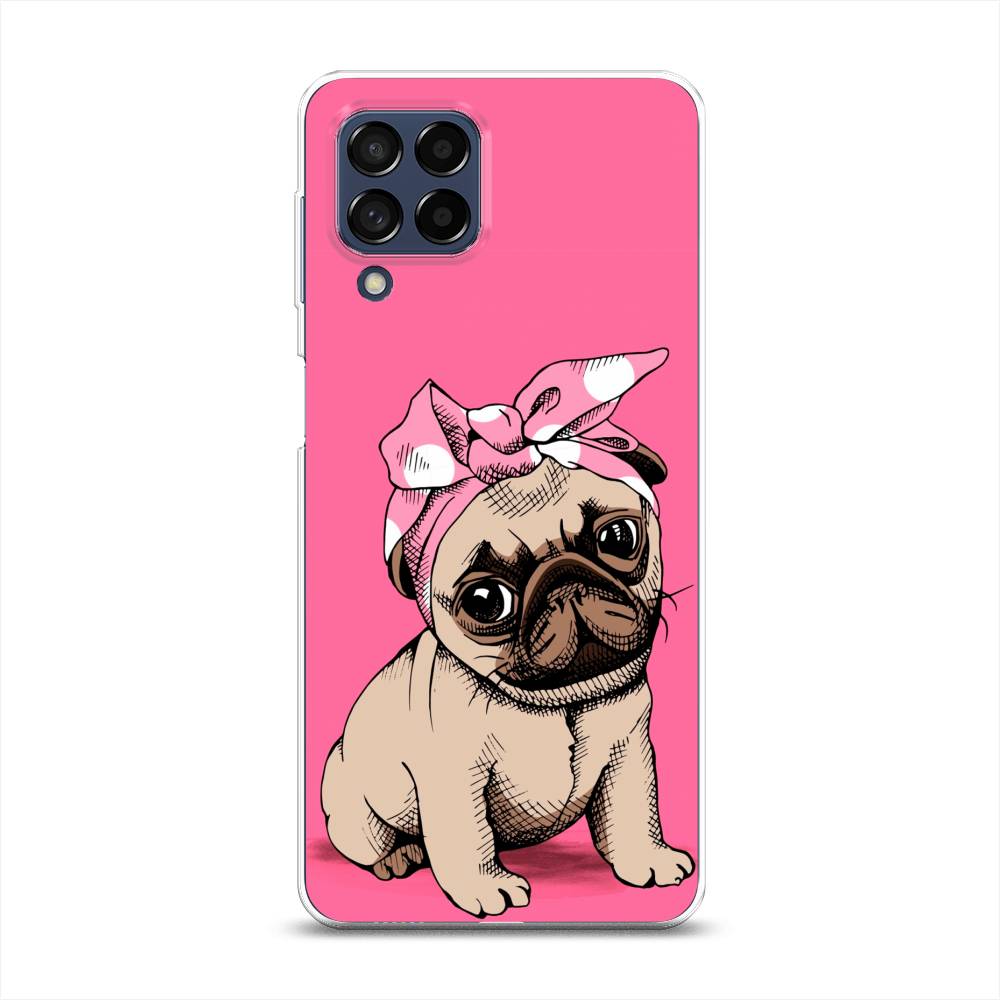 

Чехол Awog на Samsung Galaxy M53 / Самсунг M53 "Dog Pin-Up", Разноцветный, 2105850-2