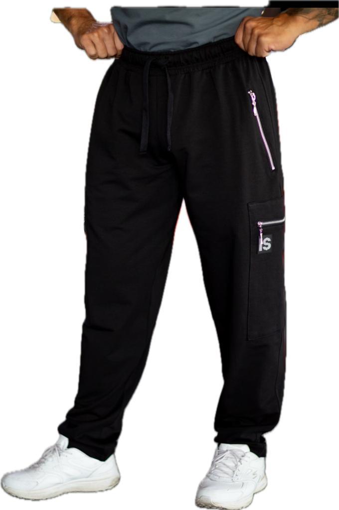 Спортивные брюки мужские INFERNO style Б-008-000 черные S