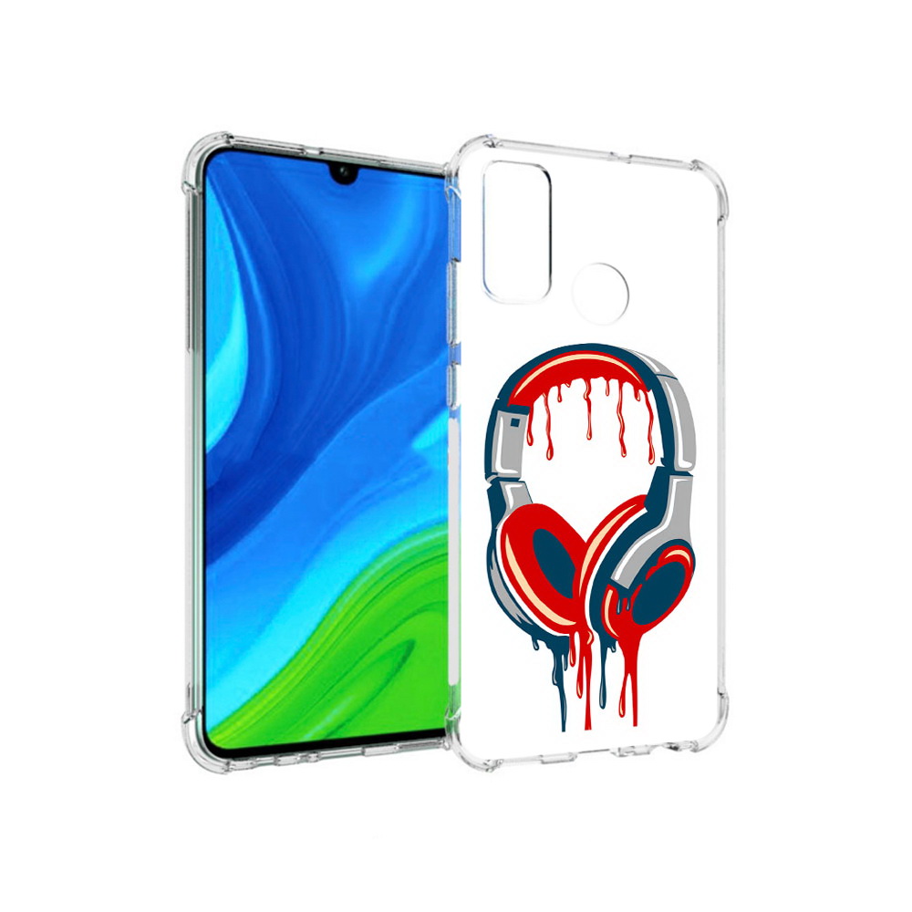 

Чехол MyPads Tocco для Huawei P Smart (2020) не делай громко, Прозрачный, Tocco