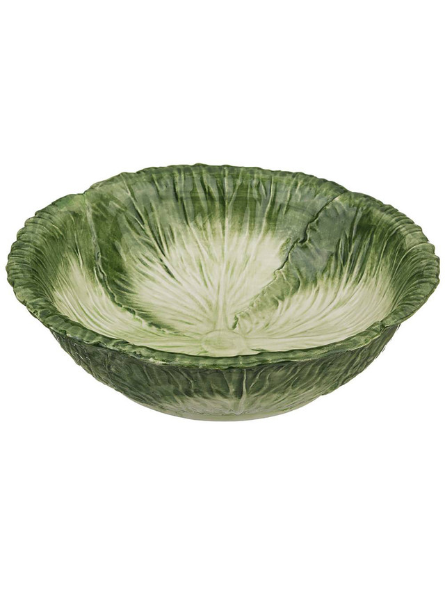 

Салатник керамический Капуста Lefard 22x22 см 628-157, Зеленый