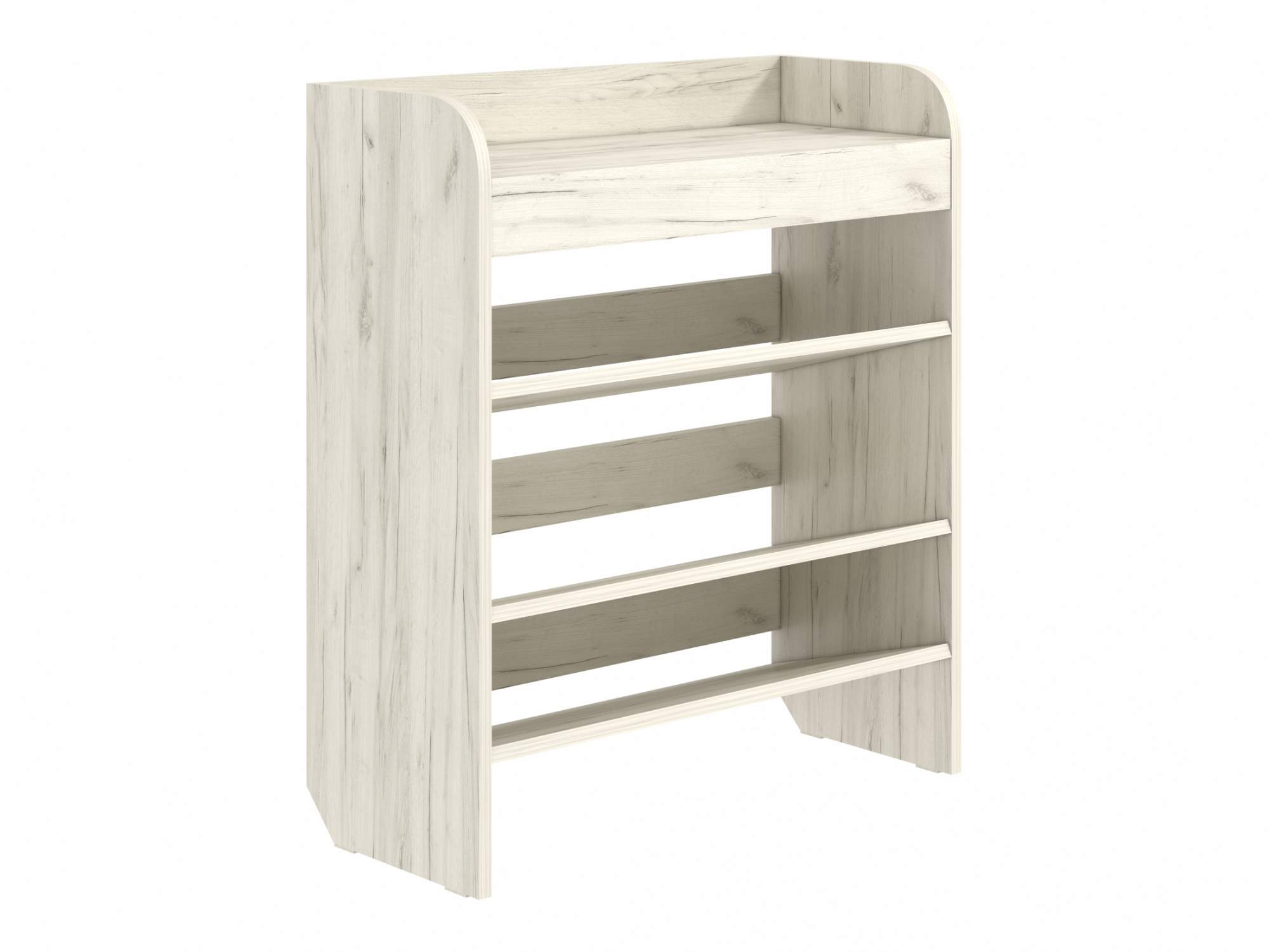 

Обувница BONMEBEL О-3 Дуб крафт белый 70x30x80.5 см, Династия