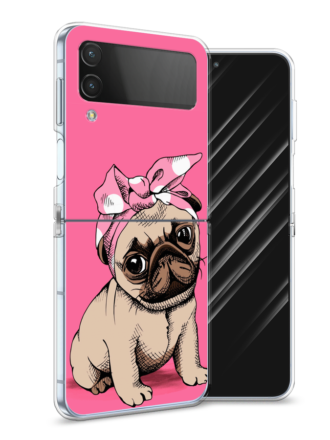 

Чехол Awog на Samsung Galaxy Z Flip 4 / Самсунг Z Flip 4 "Dog Pin-Up", Разноцветный, 2106650-2