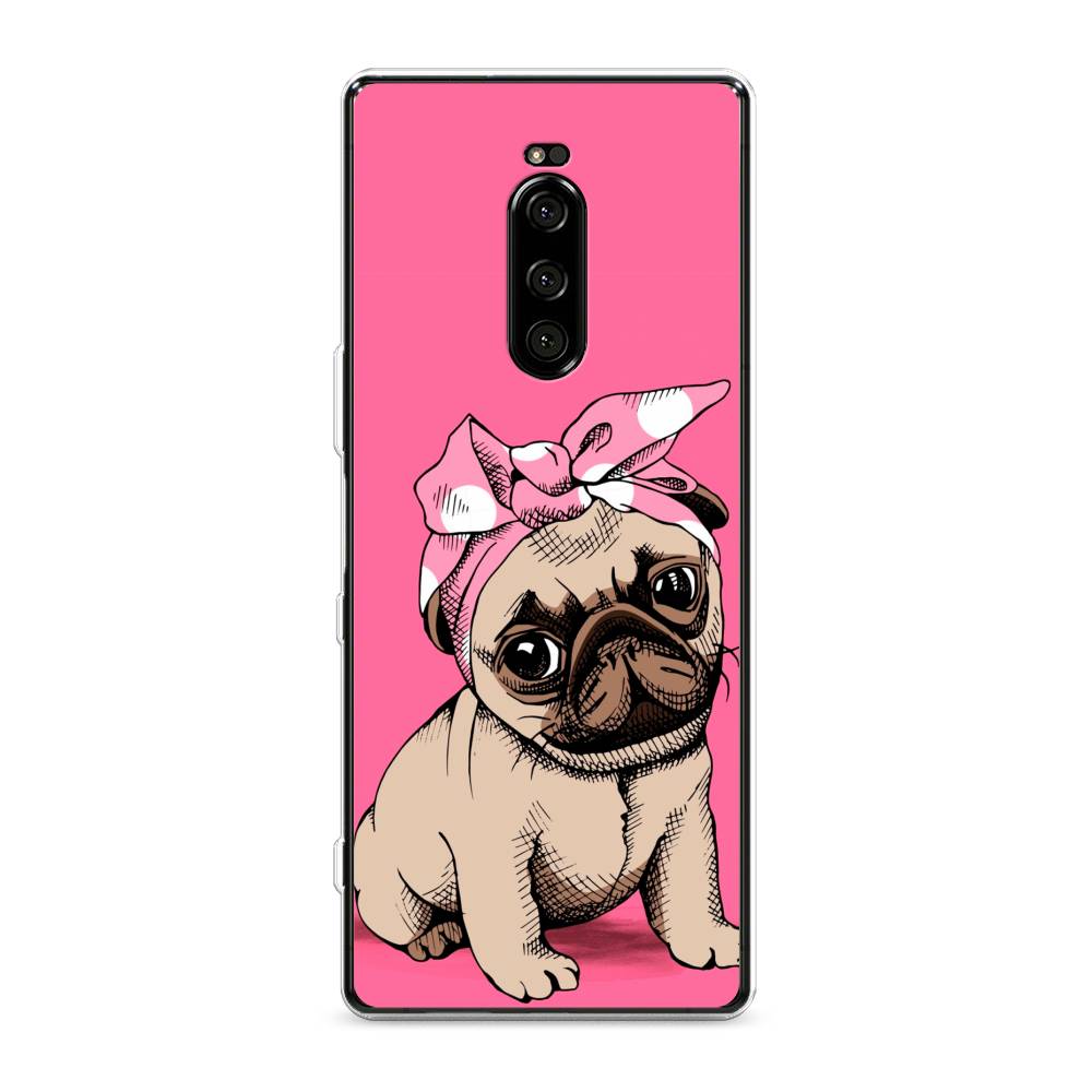 

Чехол Awog на Sony Xperia 1/XZ4 "Dog Pin-Up", Разноцветный, 54250-2